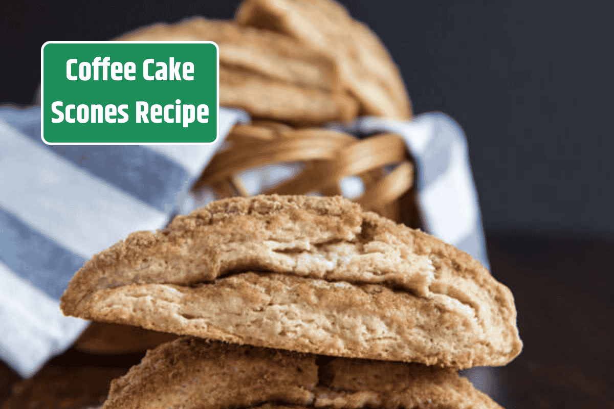 Coffee Cake Scones Recipe - Healthy & Delicious